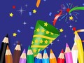                                                                       Coloring Book: Happy New Year ﻞﯿﮭﮐ