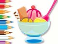                                                                       Coloring Book: Ice Cream Sundae ﻞﯿﮭﮐ