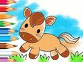                                                                       Coloring Book: Running Horse ﻞﯿﮭﮐ