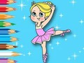                                                                       Coloring Book: Ballet Girl ﻞﯿﮭﮐ