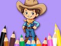                                                                       Coloring Book: Cowboy ﻞﯿﮭﮐ