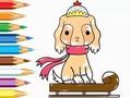                                                                       Coloring Book: Dog-Riding-Sled ﻞﯿﮭﮐ
