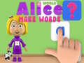                                                                       World of Alice Make Words ﻞﯿﮭﮐ