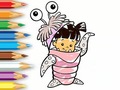                                                                       Coloring Book: Monster Costume Girl ﻞﯿﮭﮐ