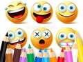                                                                       Coloring Book: Funny Emoji ﻞﯿﮭﮐ