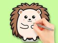                                                                       Coloring Book: Cute Hedgehog ﻞﯿﮭﮐ