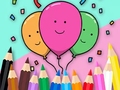                                                                       Coloring Book: Celebrate-Balloons ﻞﯿﮭﮐ