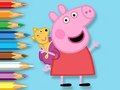                                                                       Coloring Book: Peppa With Toy Bear ﻞﯿﮭﮐ