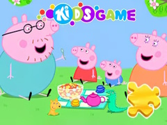                                                                       Jigsaw Puzzle: Peppa Pig Family Picnic ﻞﯿﮭﮐ