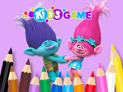                                                                       Coloring Book: Cute Troll ﻞﯿﮭﮐ