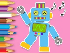                                                                       Coloring Book: Robot Dancing ﻞﯿﮭﮐ