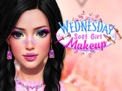                                                                       Wednesday Soft Girl Makeup ﻞﯿﮭﮐ