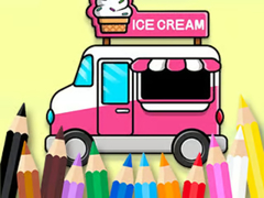                                                                       Coloring Book: Ice Cream Car ﻞﯿﮭﮐ