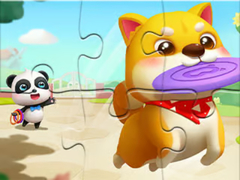                                                                       Jigsaw Puzzle: Little Panda Play With Pet ﻞﯿﮭﮐ