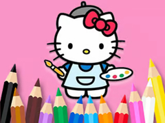                                                                       Coloring Book: Hello Kitty Painting ﻞﯿﮭﮐ