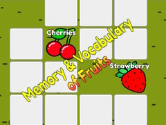                                                                       Memory & Vocabulary of Fruits ﻞﯿﮭﮐ