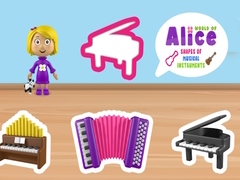                                                                       World of Alice Shapes of Musical Instruments ﻞﯿﮭﮐ