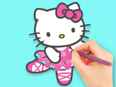                                                                       Coloring Book: Hello Kitty Dancing ﻞﯿﮭﮐ