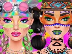                                                                       Festival Vibes Makeup ﻞﯿﮭﮐ