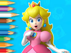                                                                      Coloring Book: Young Princess Peach ﻞﯿﮭﮐ