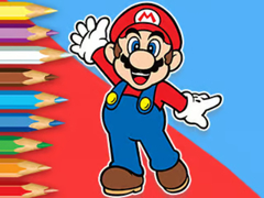                                                                       Coloring Book: Mario Happy Skating ﻞﯿﮭﮐ