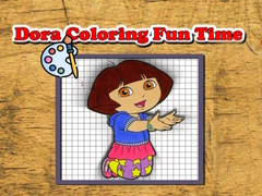                                                                       Dora Coloring Fun Time ﻞﯿﮭﮐ