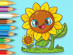                                                                       Coloring Book: Sunflowers ﻞﯿﮭﮐ