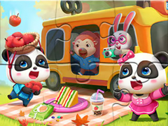                                                                       Jigsaw Puzzle: Little Panda Picnic ﻞﯿﮭﮐ