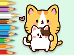                                                                       Coloring Book: Hugging Cat ﻞﯿﮭﮐ