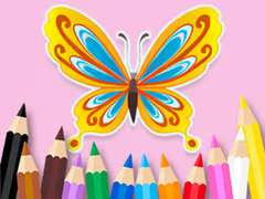                                                                       Coloring Book: Beautiful Butterfly ﻞﯿﮭﮐ
