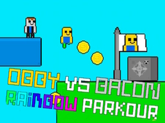                                                                       Obby vs Bacon Rainbow Parkour ﻞﯿﮭﮐ