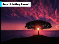                                                                       Breathtaking Sunset  ﻞﯿﮭﮐ