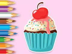                                                                       Coloring Book: Apple Cupcake ﻞﯿﮭﮐ
