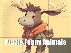                                                                       Puzzle Funny Animals ﻞﯿﮭﮐ