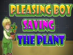                                                                       Pleasing Boy Saving the Plant ﻞﯿﮭﮐ