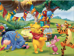                                                                       Jigsaw Puzzle: Winnie The Pooh Party ﻞﯿﮭﮐ