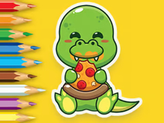                                                                      Coloring Book: Hungry Dinosaurs ﻞﯿﮭﮐ