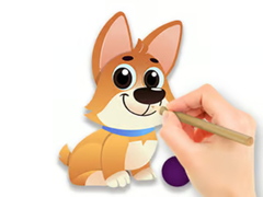                                                                       Coloring Book: Dog With Toy ﻞﯿﮭﮐ