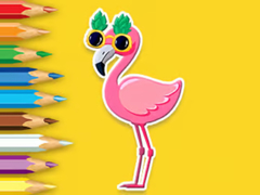                                                                       Coloring Book: Flamingo ﻞﯿﮭﮐ