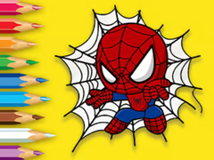                                                                       Coloring Book: Baby Spiderman ﻞﯿﮭﮐ