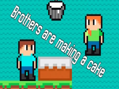                                                                       Brothers are making a cake ﻞﯿﮭﮐ