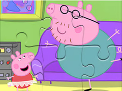                                                                       Jigsaw Puzzle: Daddy Pig Dancing ﻞﯿﮭﮐ