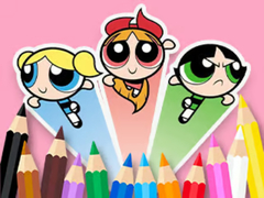                                                                       Coloring Book: The Powerpuff Girls ﻞﯿﮭﮐ