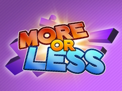                                                                       More or Less ﻞﯿﮭﮐ