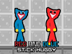                                                                       Red and Blue Stick Huggy ﻞﯿﮭﮐ