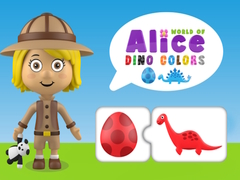                                                                       World of Alice Dino Colors ﻞﯿﮭﮐ