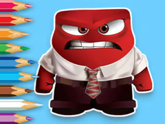                                                                       Coloring Book: Inside Out Angry ﻞﯿﮭﮐ