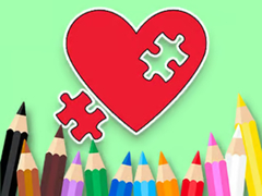                                                                      Coloring Book: BTS Heart Jigsaw ﻞﯿﮭﮐ