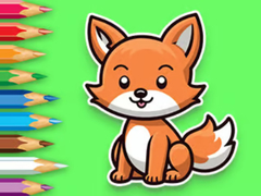                                                                       Coloring Book: Baby Fox ﻞﯿﮭﮐ