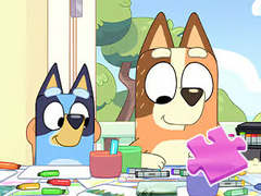                                                                       Jigsaw Puzzle: Bluey Family Coloring Day ﻞﯿﮭﮐ